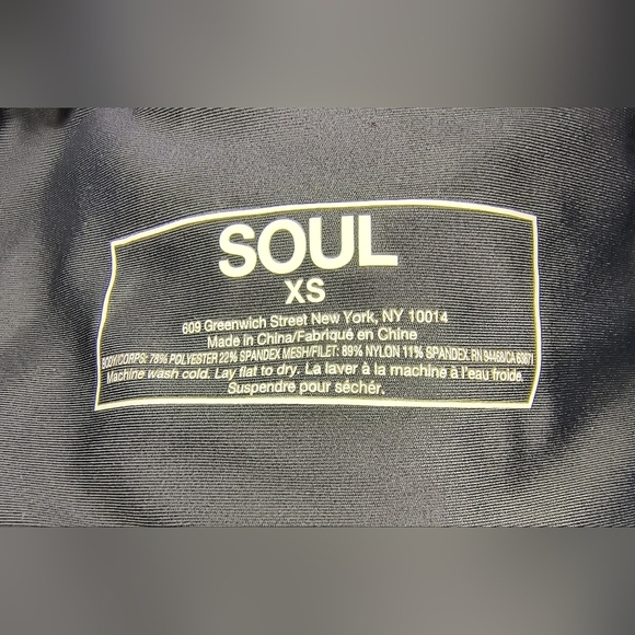 Soul by Soulcycle Women's Athletic Yoga Leggings, XS - Picture 3 of 8